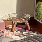 Verhoogde transparante voerbak voor huisdieren - Premium ergonomisch ontwerp