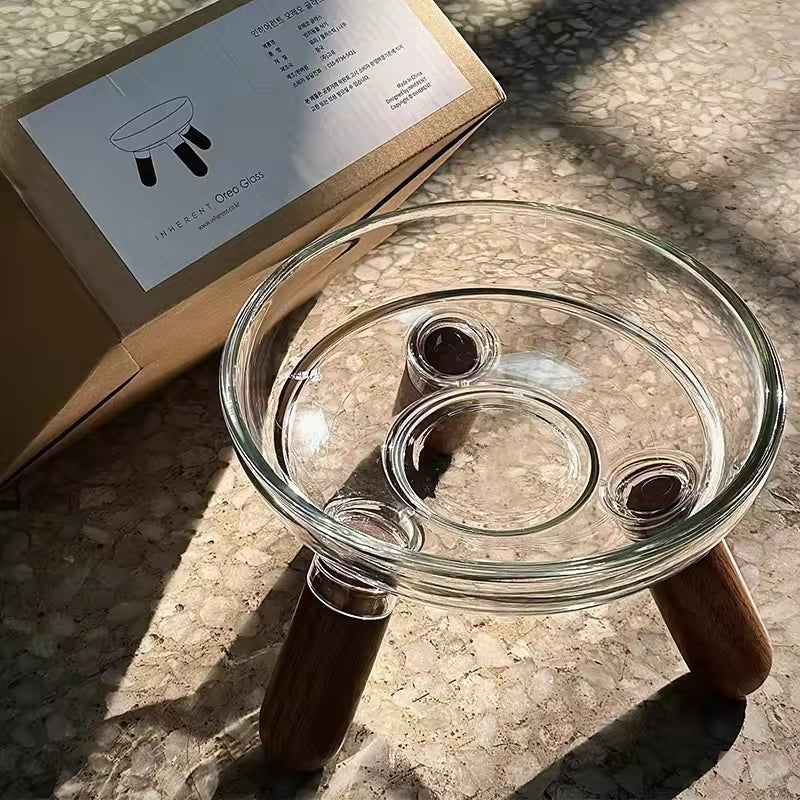 Verhoogde transparante voerbak voor huisdieren - Premium ergonomisch ontwerp