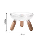 Verhoogde transparante voerbak voor huisdieren - Premium ergonomisch ontwerp