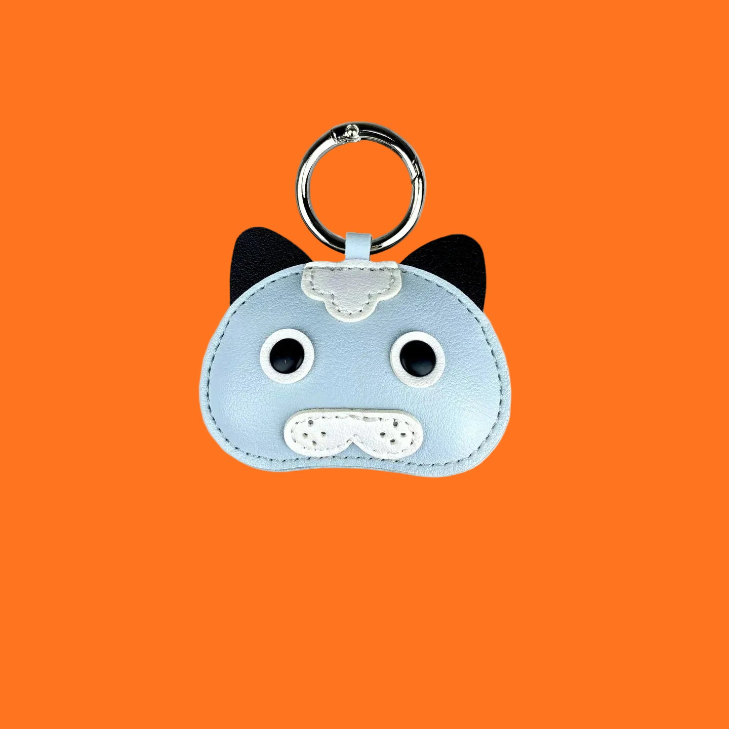 Porte-Clés Chien et Chat en Cuir