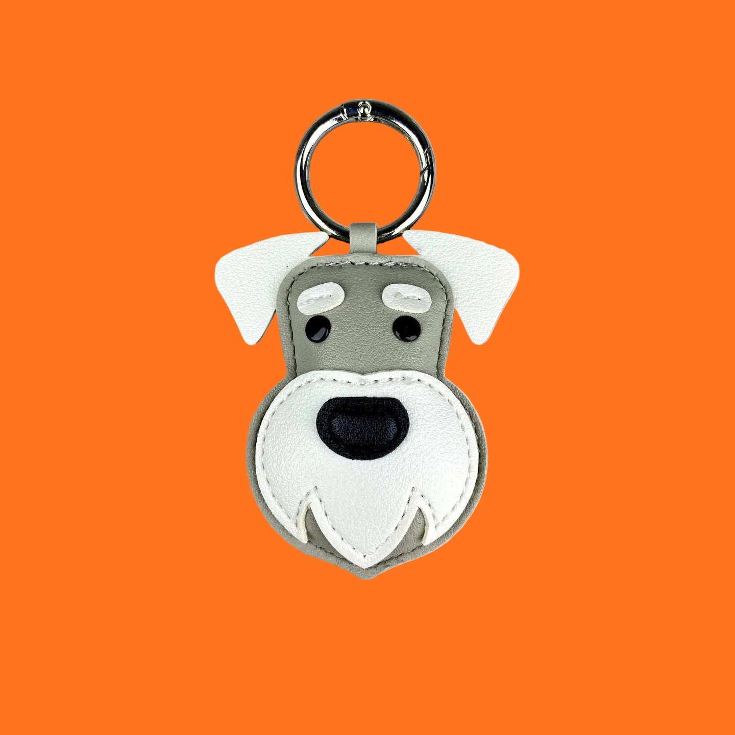 Porte-Clés Chien et Chat en Cuir