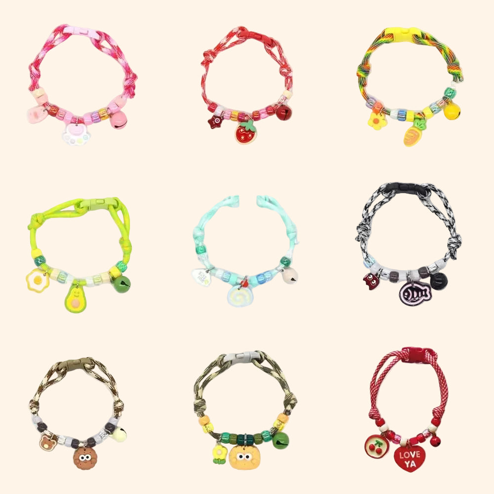 Schattige kattenhalsband met belletjes