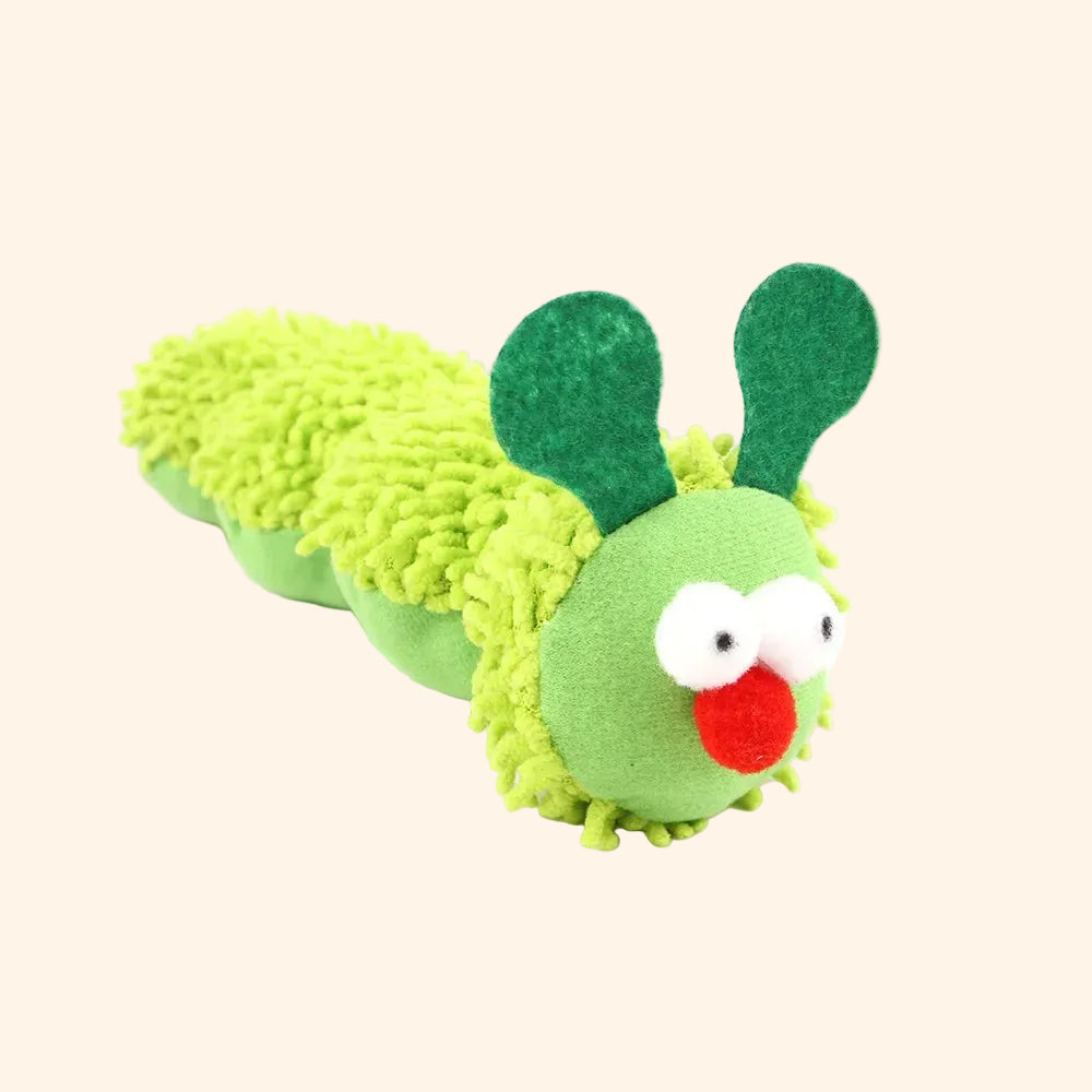 Kauwspeeltje voor katten met kattenkruid en zilverwijnstok.