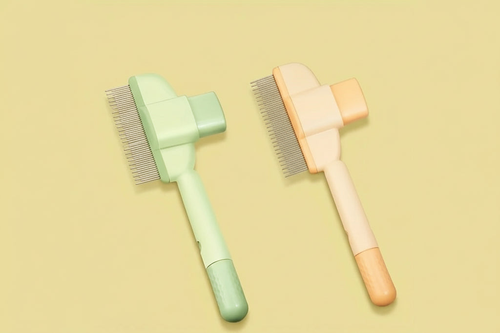 Zelfreinigende kattenkam - PUSH