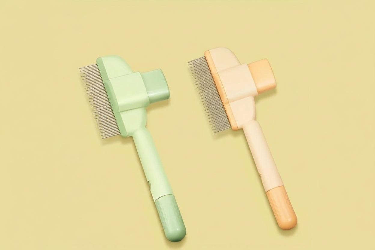 Zelfreinigende kattenkam - PUSH