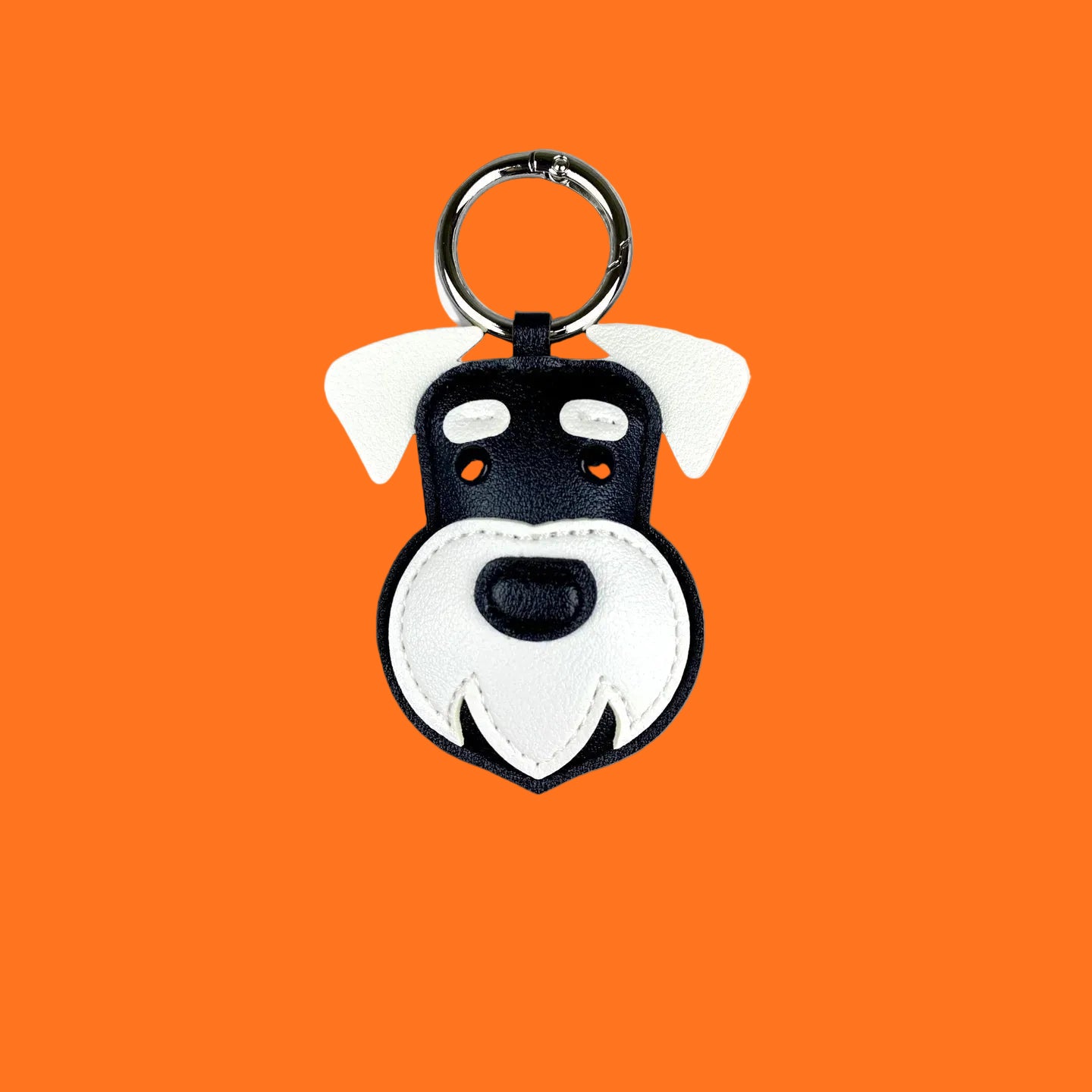 Porte-Clés Chien et Chat en Cuir