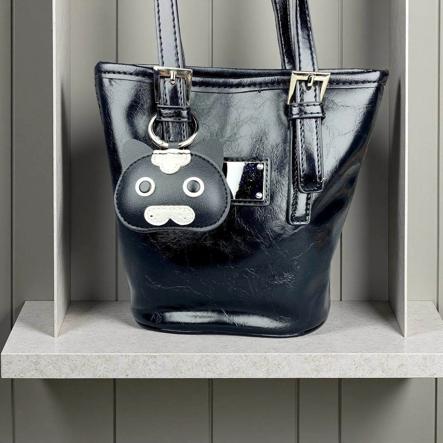 Porte-Clés Chien et Chat en Cuir