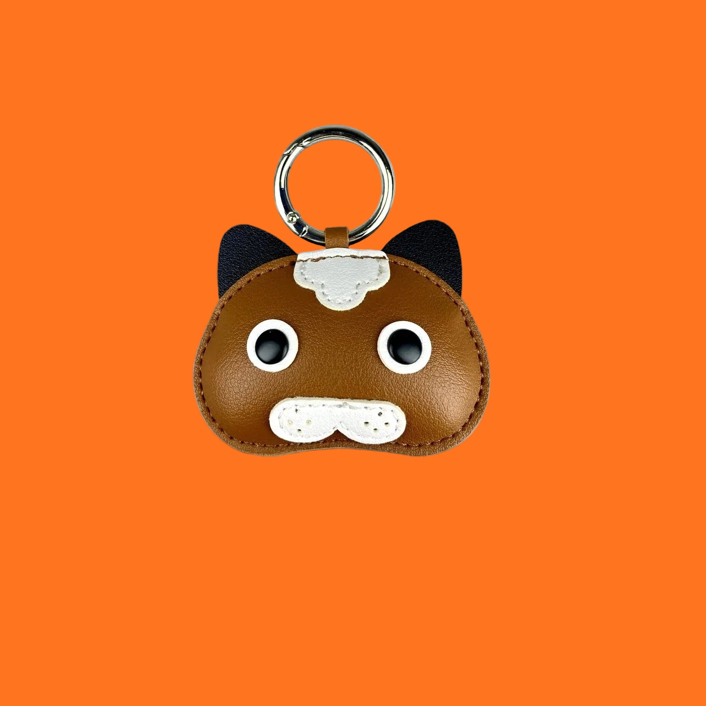 Porte-Clés Chien et Chat en Cuir