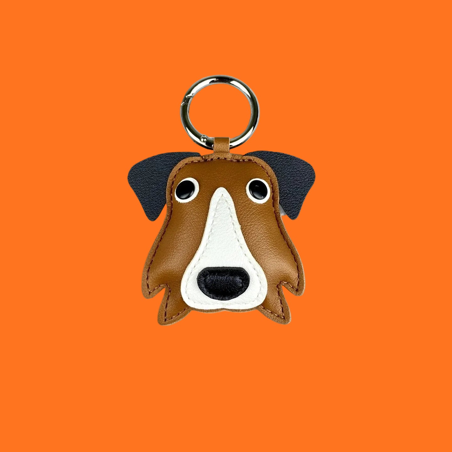 Porte-Clés Chien et Chat en Cuir
