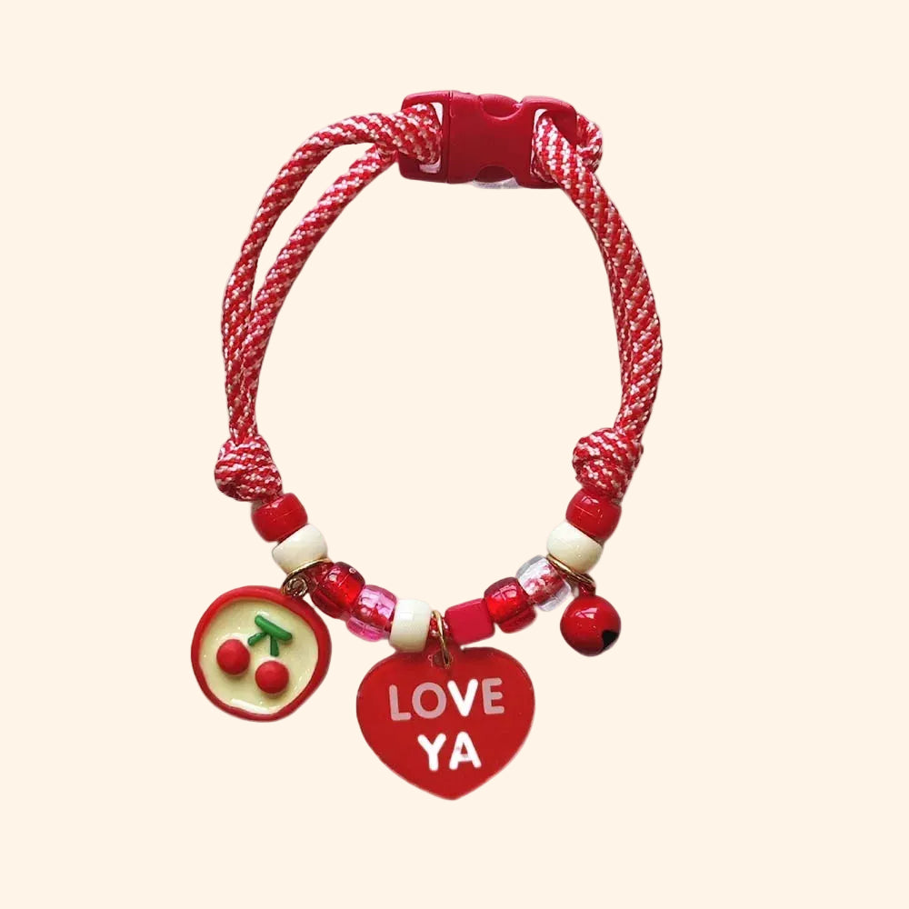 Schattige kattenhalsband met belletjes