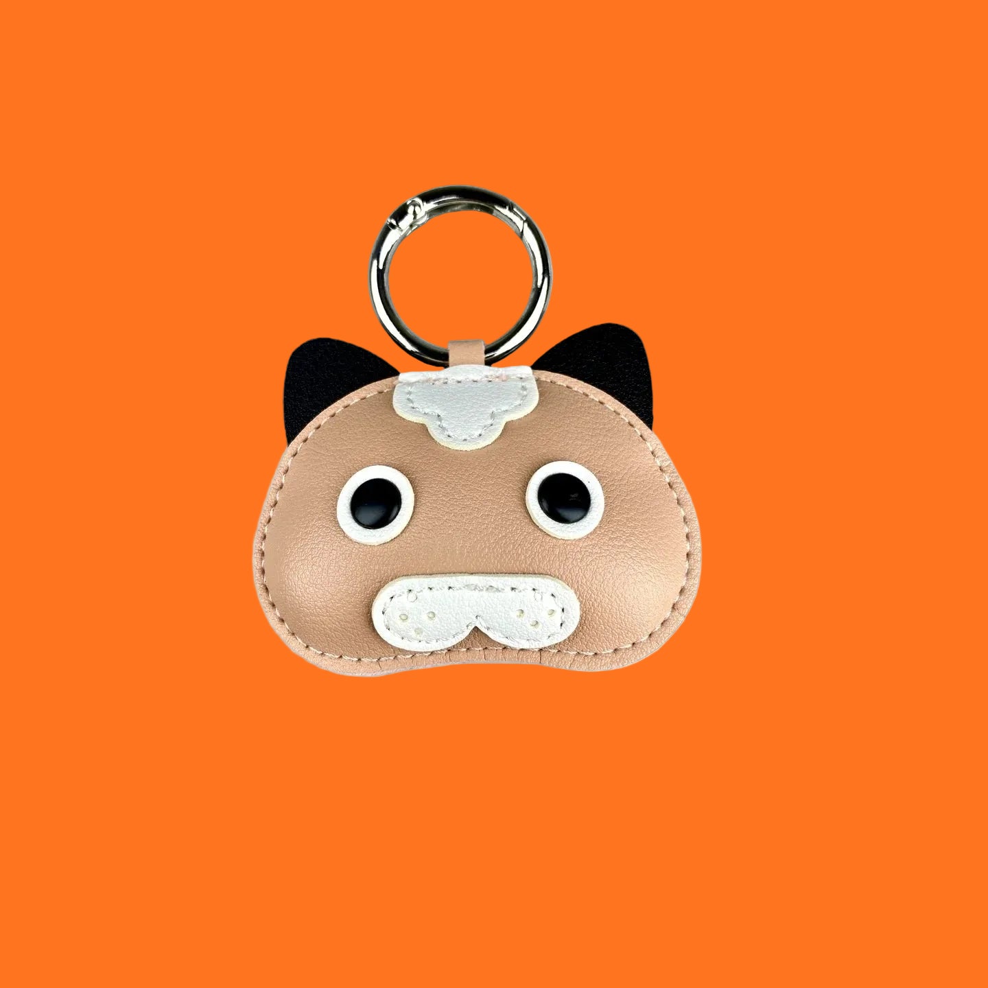 Porte-Clés Chien et Chat en Cuir