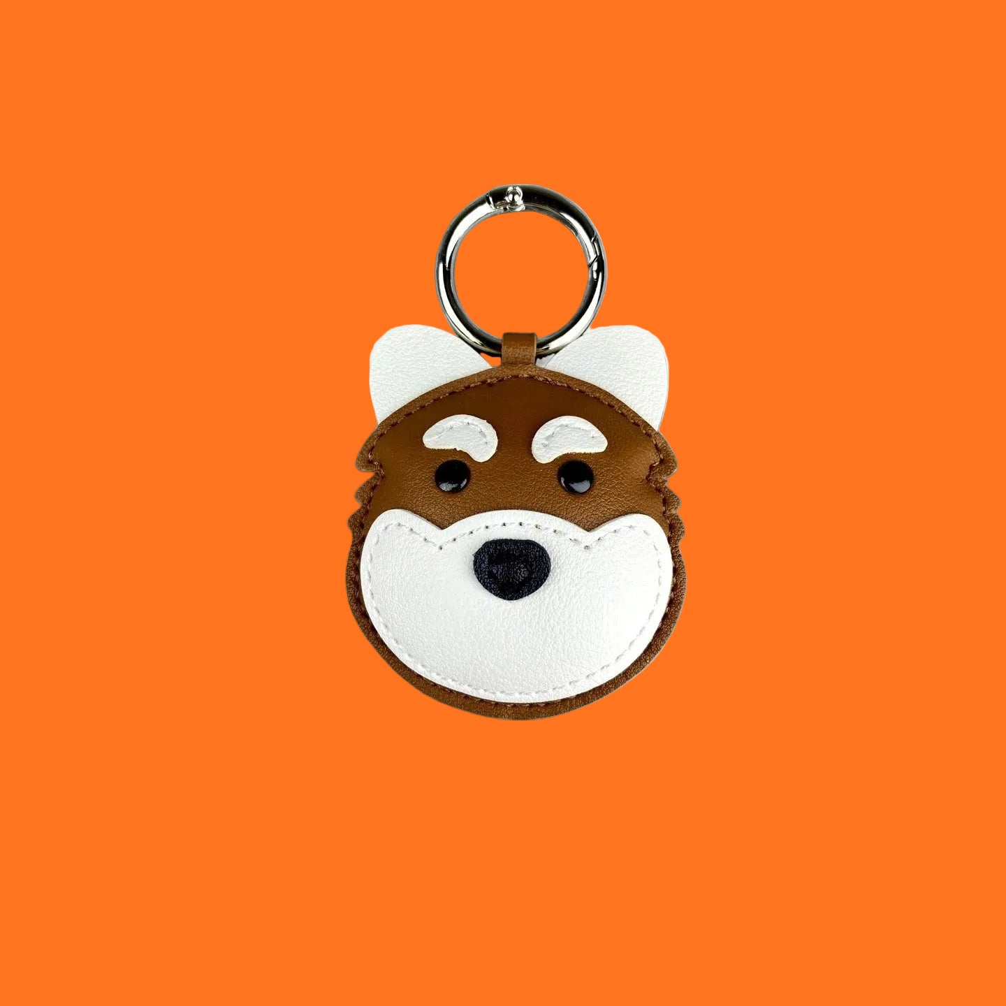 Porte-Clés Chien et Chat en Cuir