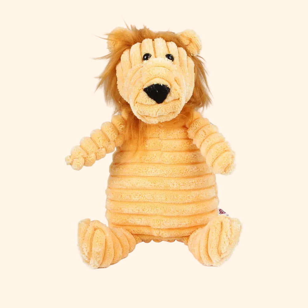 Zou-Zoo fluwelen pluche hondenspeeltje - antistress speeltje voor de kiezen