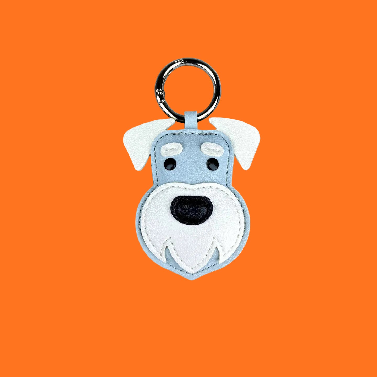 Porte-Clés Chien et Chat en Cuir