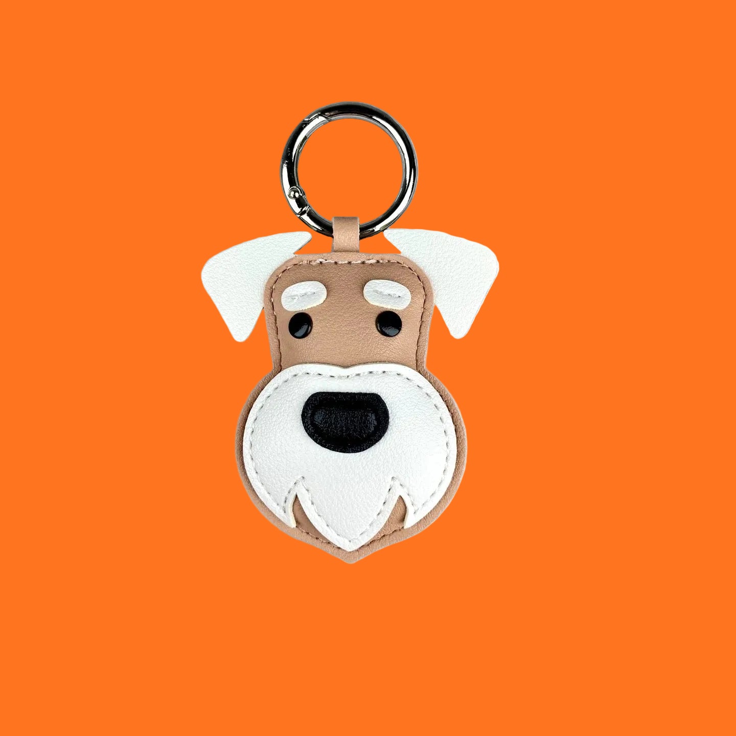 Porte-Clés Chien et Chat en Cuir